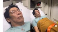 Parto Patrio Terbaring Lemah di Ambulans