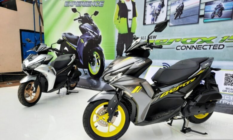 Kredit motor Yamaha Aerox terbaru, DP juga cicilannya 