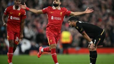 Daftar pencetak gol: Salah memimpin, Haaland kemudian Palmer membayangi