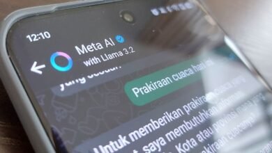 Cara mudah hilangkan Meta Teknologi Teknologi AI di dalam area WhatsApp untuk HP Android juga iOS