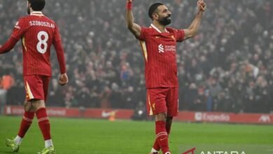 Klasemen Kompetisi Inggris: Liverpool unggul tujuh poin dalam tempat puncak klasemen