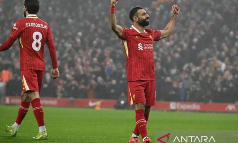 Klasemen Kompetisi Inggris: Liverpool unggul tujuh poin dalam tempat puncak klasemen